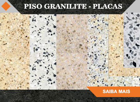 Piso Granilite - Placas